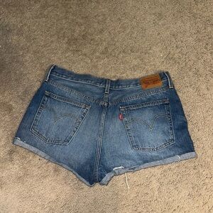 Levi's Classic Blue Jean Shorts